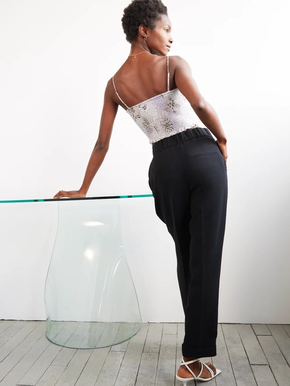 Aritzia Wilfred Dashwood Pant Trouser Black - Picture 3 of 13